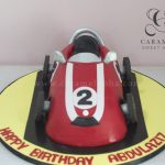 3D Ferrari Car Cake