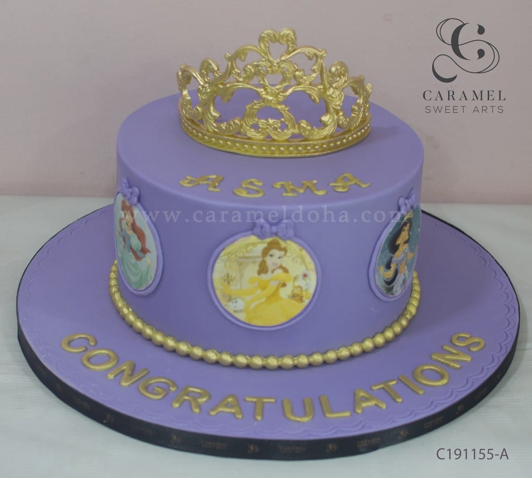 c191155-a.jpg Disney Princesses cake - Image 1