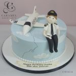 Airplane Pilot Cake