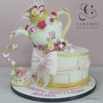 Teapot Flower Cake