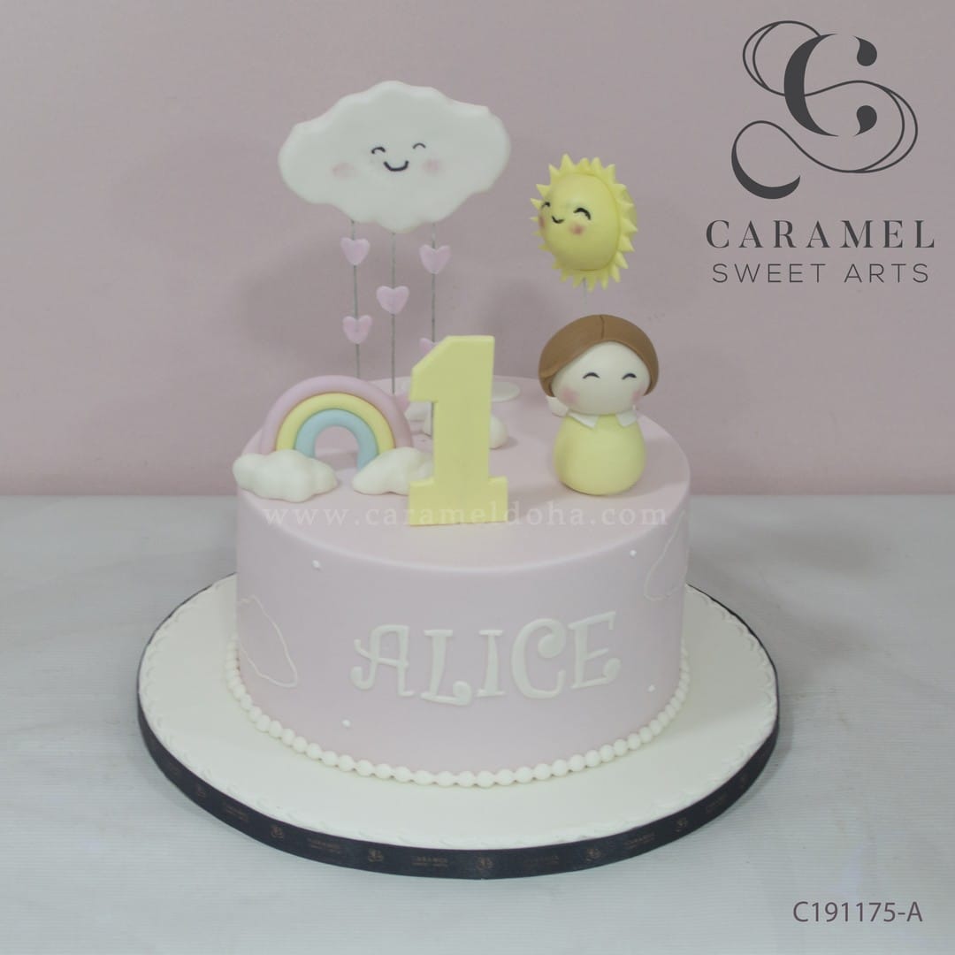 c191175-a.jpg first birthday cake - Image 1