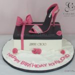 3D Jimmy Choo Stiletto Cake