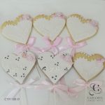 Heart Bride Dress Cookies