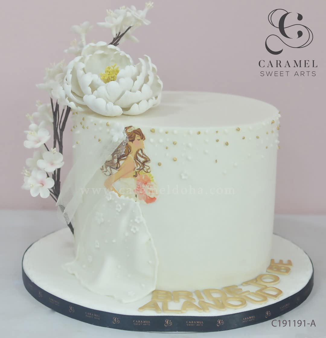 c191191-a.jpg Bridal Shower Cake - Image 1