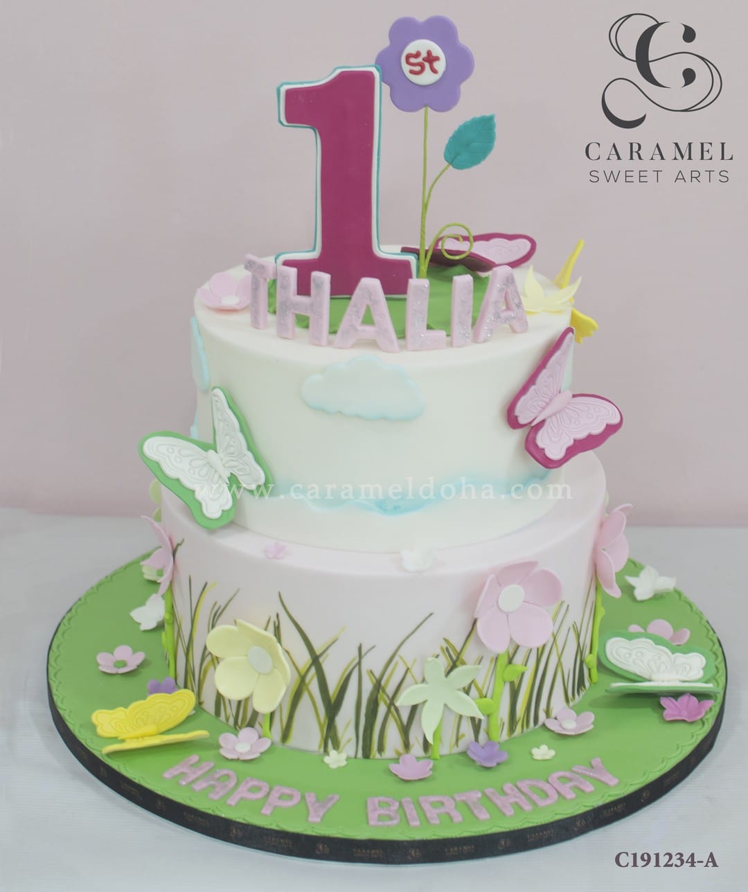 c191234-a.jpg Butterfly Cake - Image 1