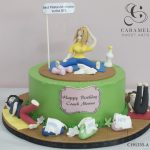 Yoga Fitness Cake