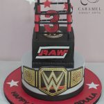 WWE Wrestling Cake
