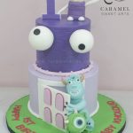 Monster University Cake