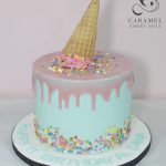 Ice Cream Drip Cake