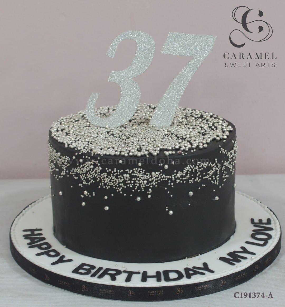 c191374-a.jpg 37th Birthday Cake - Image 1