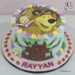 Masha & the Bear Cake