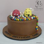 M&Ms Chocolate Cake