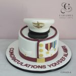 Captain Uniform Cake