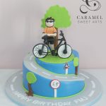 Bicycling Cake
