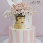 Pink Gatsby Themed Cake