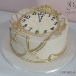 Vintage Clock Cake