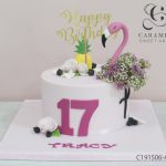 Flamingo Cake