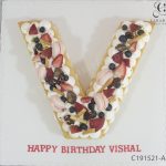 Letter Almond Cookie Tart