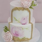 Vintage Bridal Shower Cake