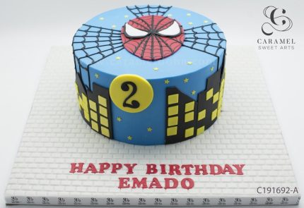 Spiderman Cake