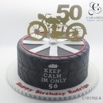 Motorcycle Cake