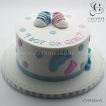 Gender Reveal Cake