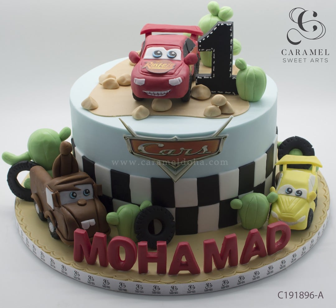 c191896-a.jpg McQueen Car Cake - Image 1
