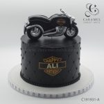 Motorcycle Cake