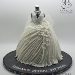Wedding Dress Cake