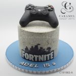 Fortnite & PSP Controller Cake