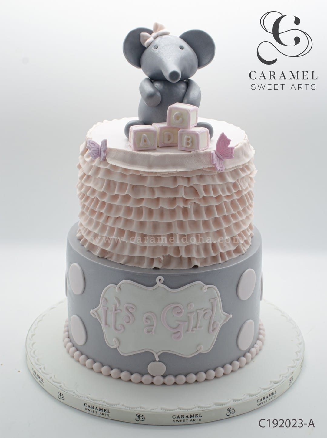 c192023-a.jpg Cute Elephant Cake - Image 1
