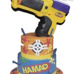 Nerf Gun Cake