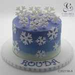 Snowflakes Cake