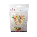 Candy Flower Candle With Holder