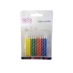 Deluxe Spiral Candles Mix