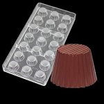 Cups Design Polycarbonate Chocolate Mold