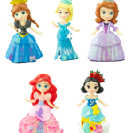 Cute Disney Princesses Cake Toy Topper