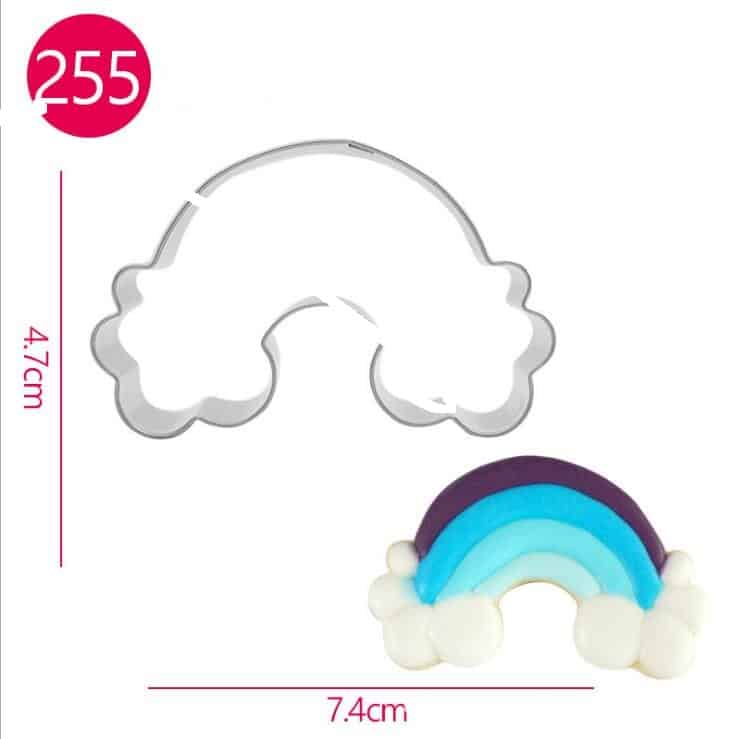 ib255-1.jpg Cloud Cookie Cutter, 4.7x7.4cm - Image 1