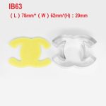 Chanel Logo Cookie Cutter, 78x62x20mm