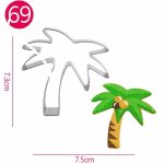 Palm Tree Cookie Cutter, 7.3x7.5cm