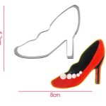 Heel Shoe Cookie Cutter, 6.2x8cm