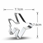 Airplane Cookie Cutter, 7.6x7.1cm