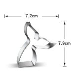 Mermaid Tail Cookie Cutter, 7.9x7.2cm