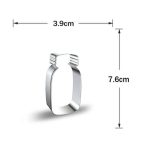 Mason Jar Cookie Cutter, 7.6x3.9cm