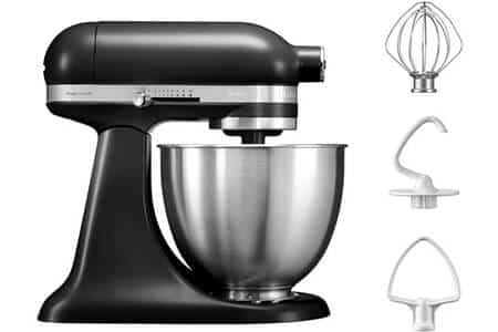 kitchenaid_mini_5ksm3311xebm_nm_s1905244263898a_144821942.jpg Kitchen Aid 3.3L Artisan Mini Stand Mixer - MATTE BLACK - Image 1