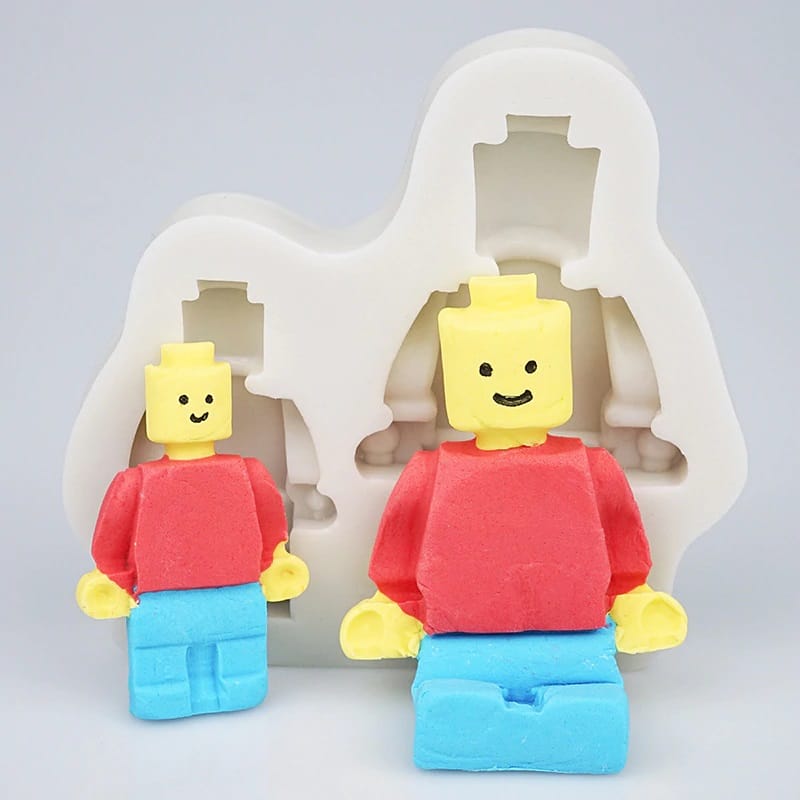 lego_robot_2.jpg Robot/Lego Man Set 2pcs Silicone Mould - Image 1