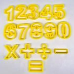 Number Set Cookie Cutters