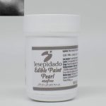 Lesepidado Edible Paint Pearl, Silver 25g