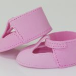 Pair of Baby Booties, PINK
