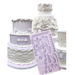 Piped Shells Fondant & Gum Paste Silicone Mould